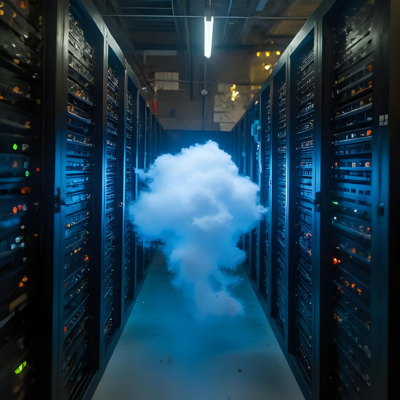 cloud storage graphic