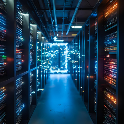Room full of servers